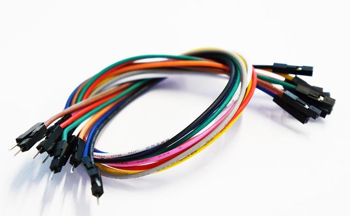 Produktbild Play-Zone Jumperkabel 10 Stk. M/F 30CM 22AWG