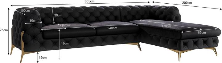 Actual product image Ropez Chelsea Bis (Corner sofa)