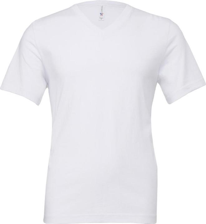 Produktbild Bella Canvas Canvas Tshirt Mit Vausschnitt Kurzärmlig (S, M, L, XL, XXL)