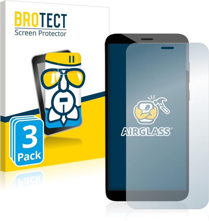 Image du produit BROTECT AirGlass Verre (3 pièce(s), PinePhone Pro Édition Explorateur)