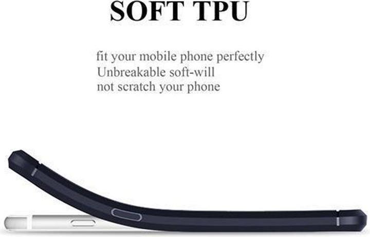 Actual product image Cadorabo TPU Ultra Slim carbon stainless steel combo cover (Apple iPhone 7)