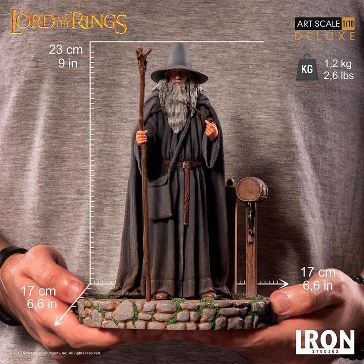 Produktbild Iron Studios Herr der Ringe “Gandalf” 1/10 Art Scale Statue