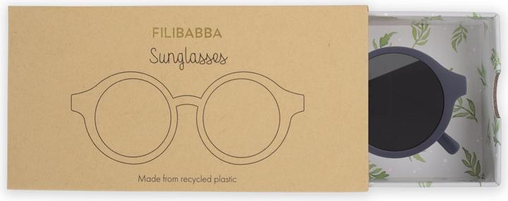 Immagine prodotto Filibabba Occhiali da sole in plastica riciclata per bambini 4-7 anni - Blue Nights