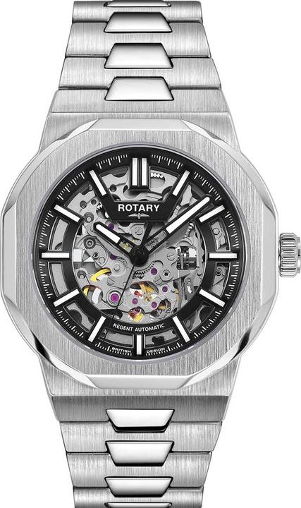 Rotary GB05495/04 Skeleton Sport (Orologio scheletrato, 40 mm)