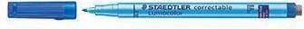 Produktbild Staedtler Lumocolor F correctable (Blau, 0.60 mm, 1 x)