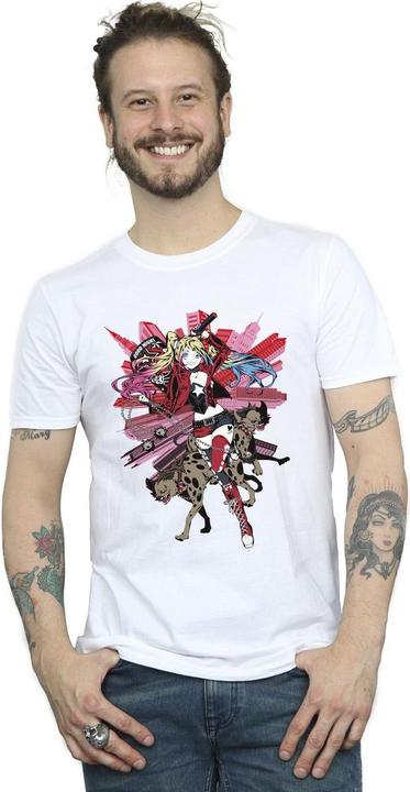 Immagine prodotto Harley Quinn Hyenas Maglietta Uomo (5XL)