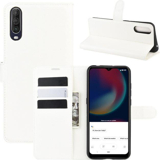 Actual product image MU Classic Litchi Leather Bookcover Series (Wiko View 4 Lite, Wiko View 4)