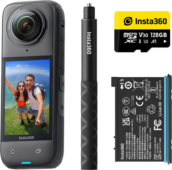 Image du produit Insta360 X4 Adventure Bundle (30p, Bluetooth, WiFi)