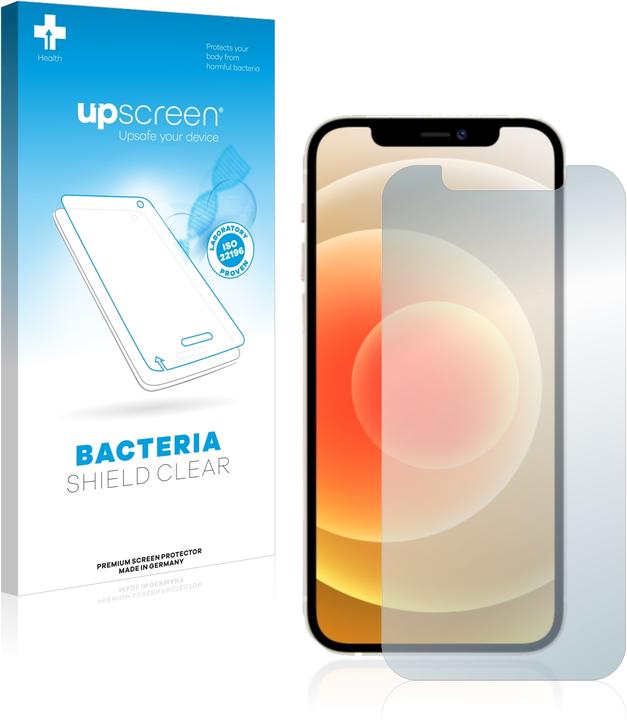 Actual product image upscreen Antibacterial Protector (1 Piece, Apple iPhone 12)