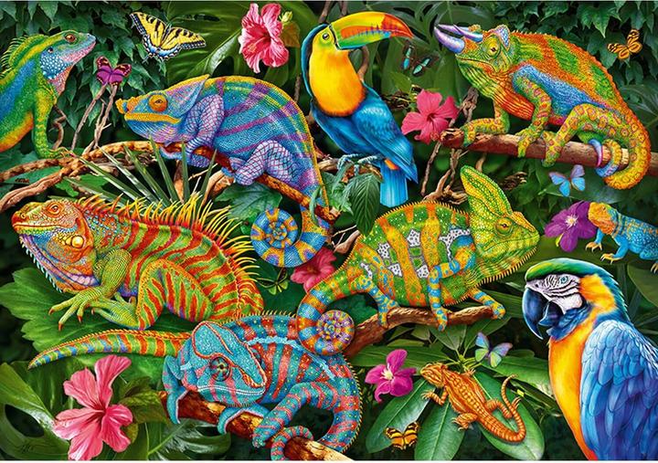 Immagine prodotto Cherry Pazzi Puzzle Amazing chameleons 2000 pezzi (2000 pezzi)