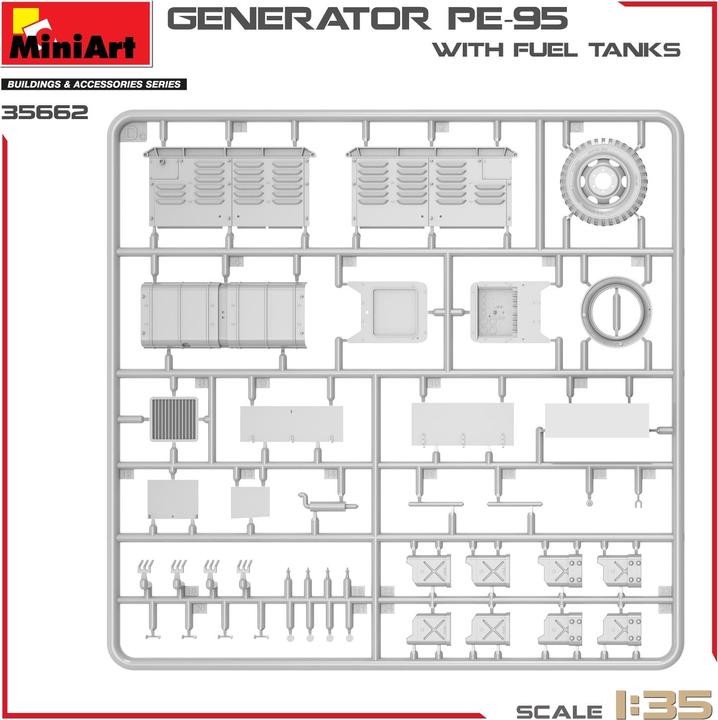 Produktbild 1: 35 Stromgenerator PE-95 m. Kanistern