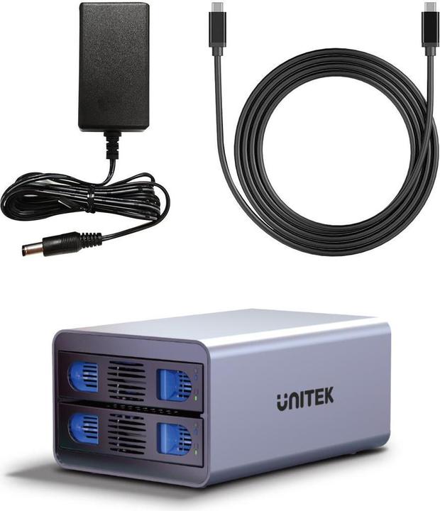 Actual product image Unitek Hard drive enclosure for SATA 2 5"/3 5" HDD/SSD 40TB (40000 GB)