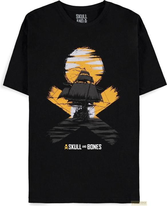 Actual product image Difuzed Skull and Bones T-Shirt Crossbones (XL) (XL)