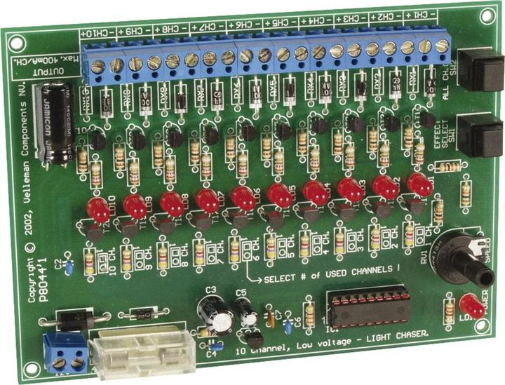 Velleman 10-Channel 12 Vdc Light Effect Generator (Erweiterung)