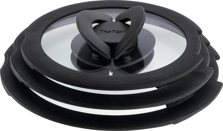 Tefal Ingenio G6 Glass Lid Set 16/18/20cm (20 cm, Plastic, Glass)