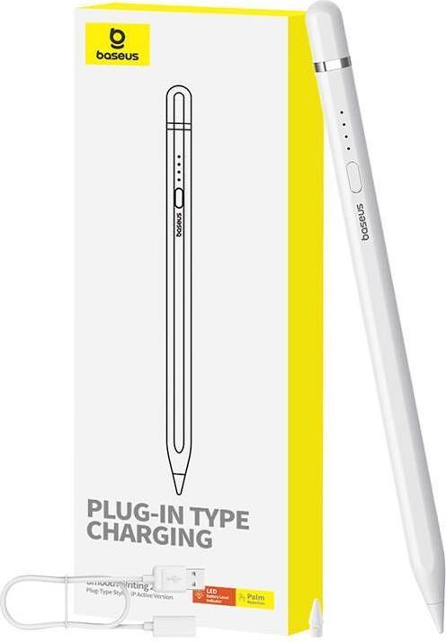 Immagine prodotto Baseus Stilo attivo Smooth Writing Series con ricarica plug-in, lightning (bianco)