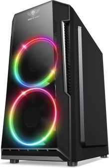 Image du produit Spirit Of Gamer Boitier Mini Tour Micro Atx Deathmatch 3 RGB Avec Panneaux Vitrés (Noir) (mATX)