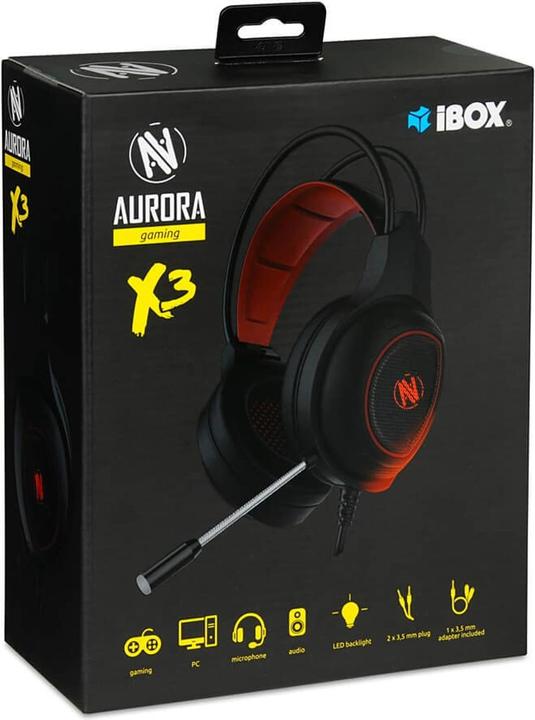 Image du produit iBox I-Box X3 Casque De Jeu Avec Microphone (Filaire)