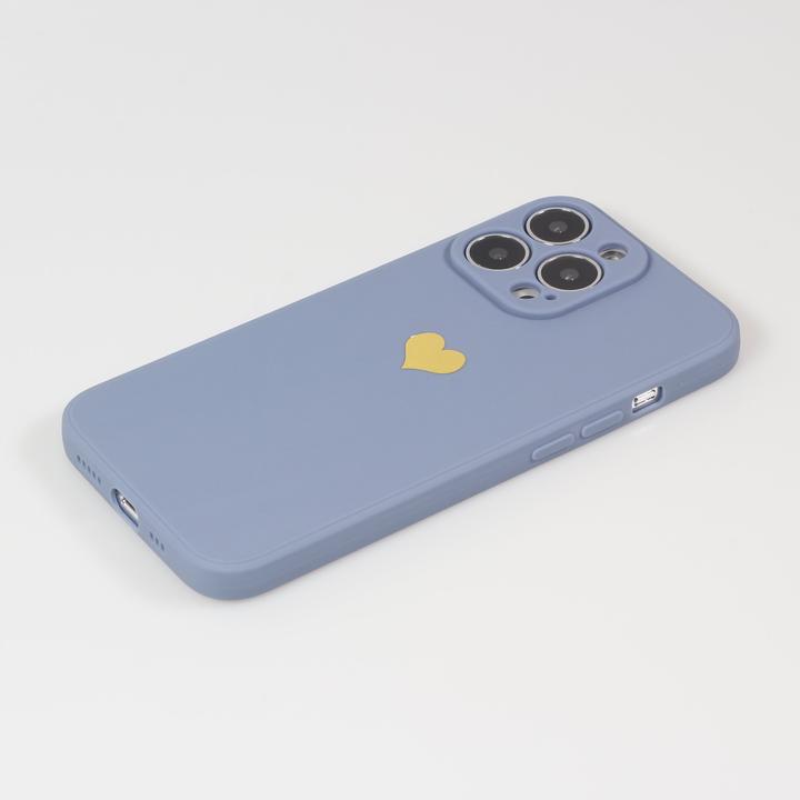 Immagine prodotto PhoneLook Cover Tappetino in silicone Cuore oro (Apple iPhone 14 Pro)
