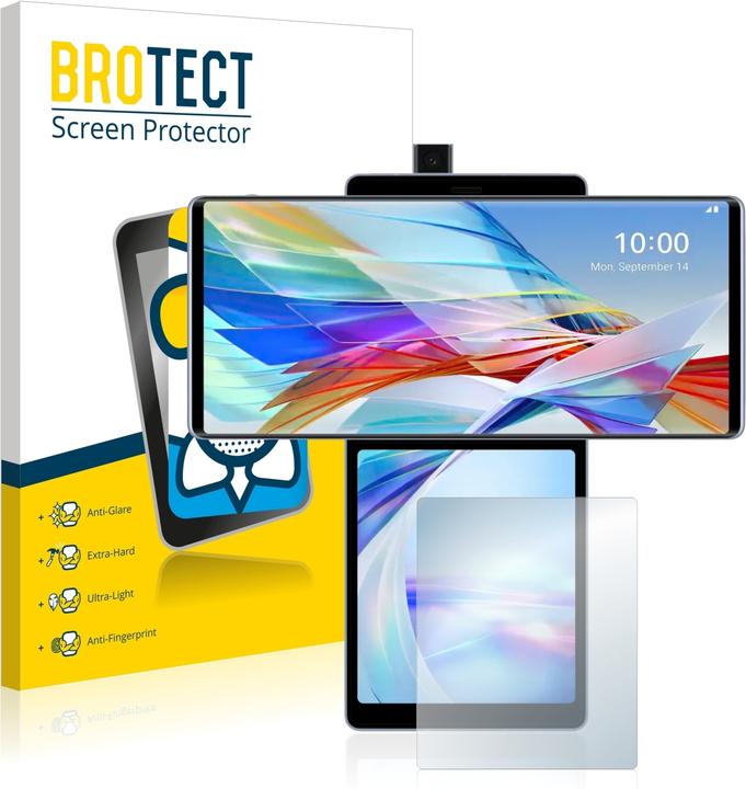 Image du produit BROTECT AirGlass Verre Mat (1 pièce(s), LG Wing)