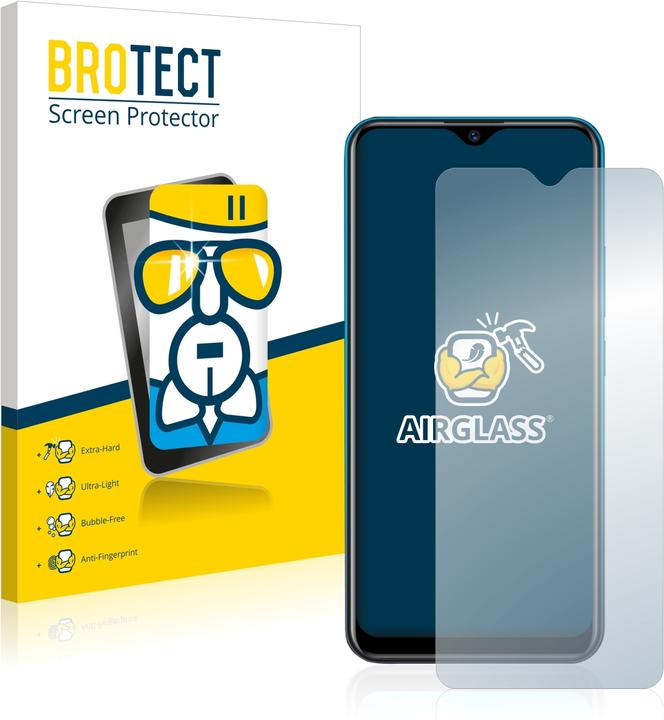 Actual product image BROTECT AirGlass Premium (1 Piece, Vivo Y17)