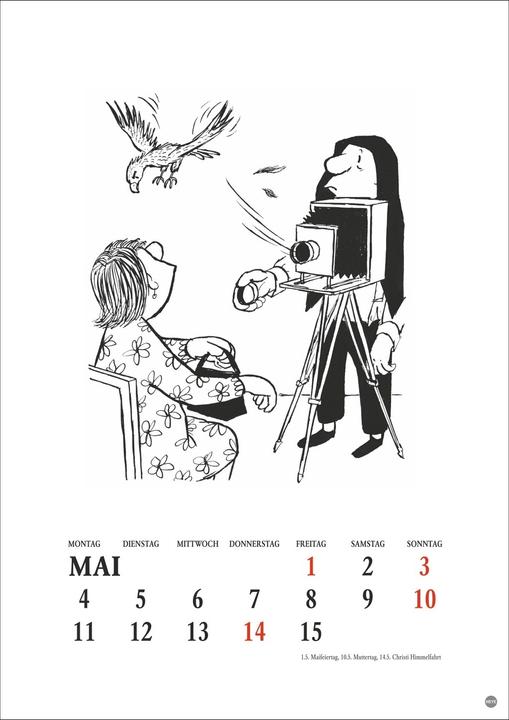 Actual product image Loriot Heile Welt Halbmonatskalender 2026 (German)