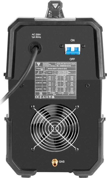 Actual product image Stahlwerk Shielding gas welder AC/DC TIG 200 Puls Pro Digital Spot 200 A