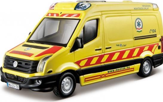 Actual product image Bburago Volkswagen Crafter Ambulance 1:50