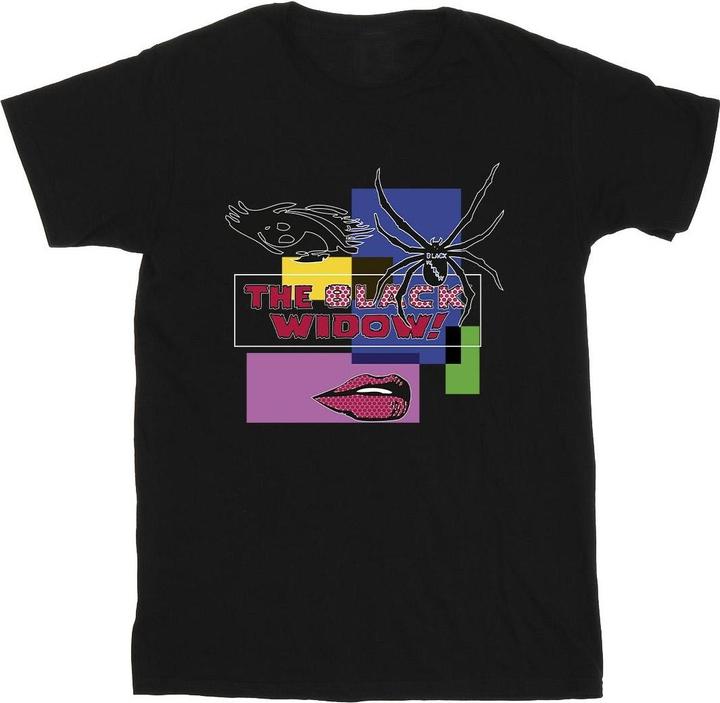 Image du produit - T-shirt BLACK WIDOW POP ART - Homme (5XL)
