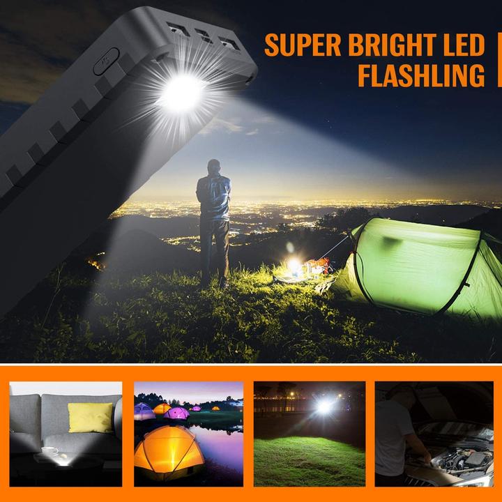 Actual product image QTshine Power Bank 26800mAh (26800 mAh)