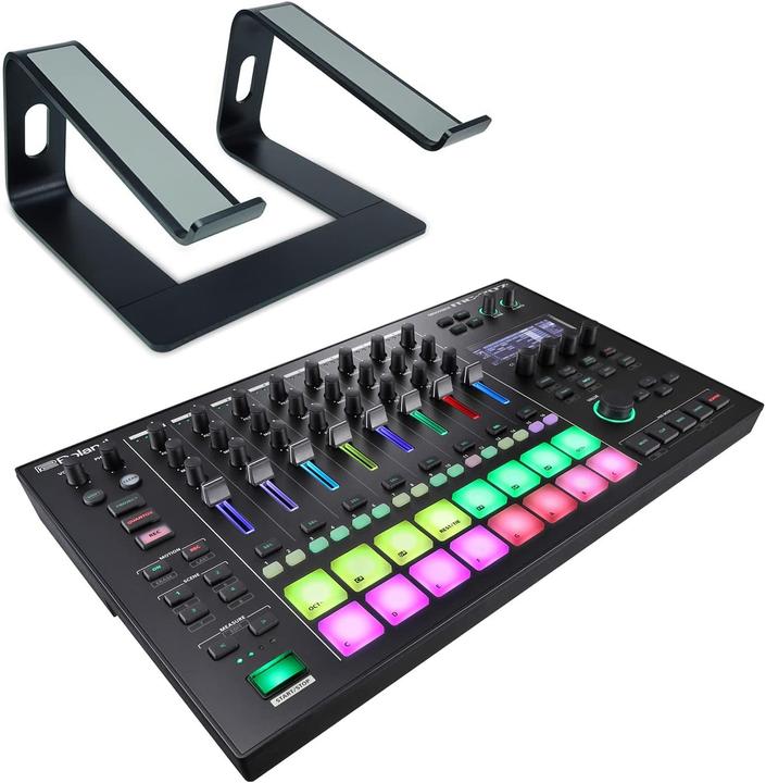 Immagine prodotto Roland MC-707 Groovebox con supporto nero