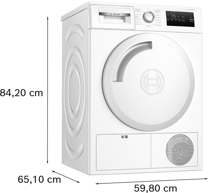 Produktbild Bosch Hausgeräte WTH83V03 (7 kg, Rechts, EU-Stecker)