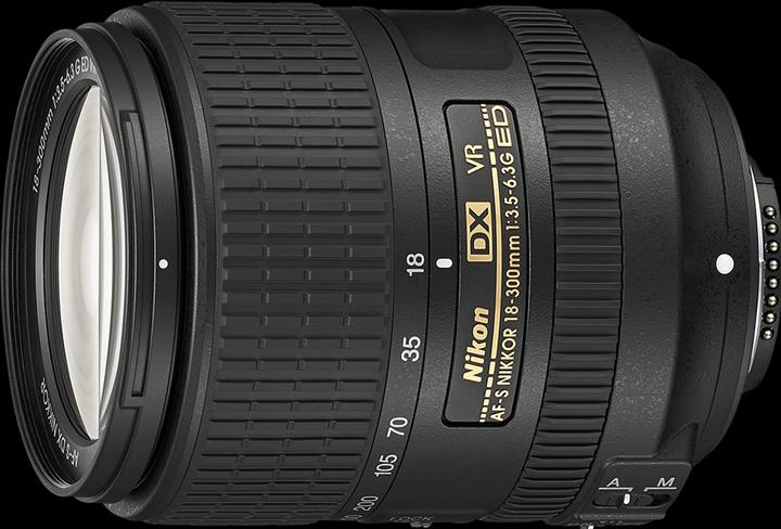 Image du produit Nikon AF-S Nikkor 18-300mm f/3.5-6.3 G ED DX VR - (EU) (Nikon DX, APS-C / DX)