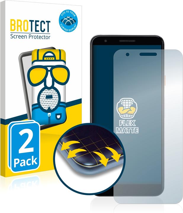 Image du produit BROTECT Full-Cover Protection Mat (2 pièce(s), Google Pixel 3a)