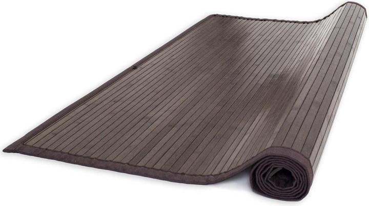 Image du produit Greendeco Tapis en bambou Tapis en bambou 200x250 foncé (200 x 250 cm)