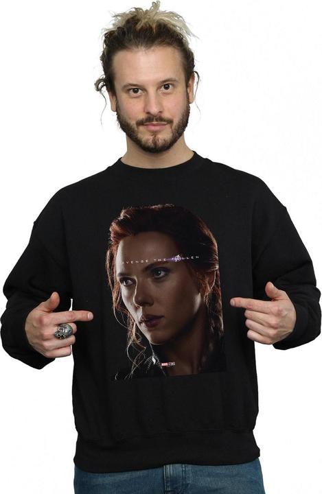 Produktbild Avengers Endgame Avenge The Fallen Black Widow Baumwolle Sweatshirt (M)