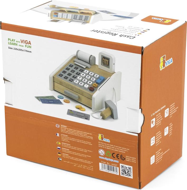 Image du produit Viga Toys Caisse enregistreuse