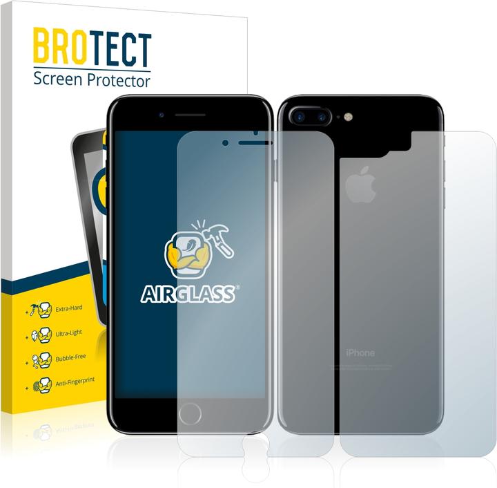 Actual product image BROTECT AirGlass Glass (1 Piece, Apple iPhone 7 Plus)