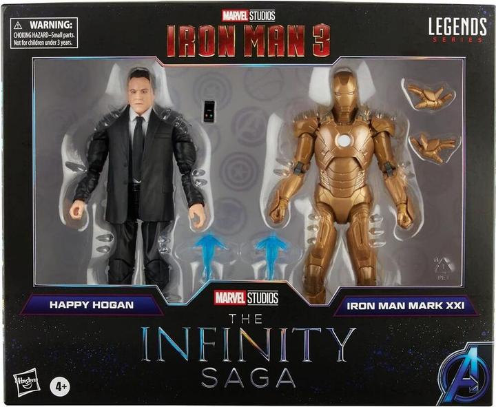 Actual product image Hasbro The Infinity Saga: Happy Hogan & Iron Man