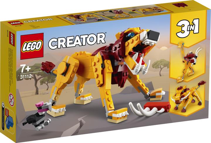 Produktbild LEGO Wilder Löwe (31112, LEGO Creator 3-in-1)