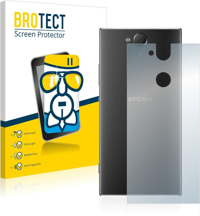 Productafbeelding BROTECT AirGlass kogelwerende glasfolie (1 Stuk, Sony Xperia XA2)