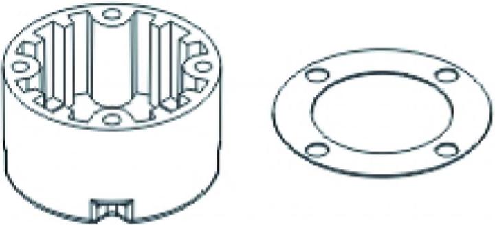 Jamara Differential housing X3 vo-hi VE1