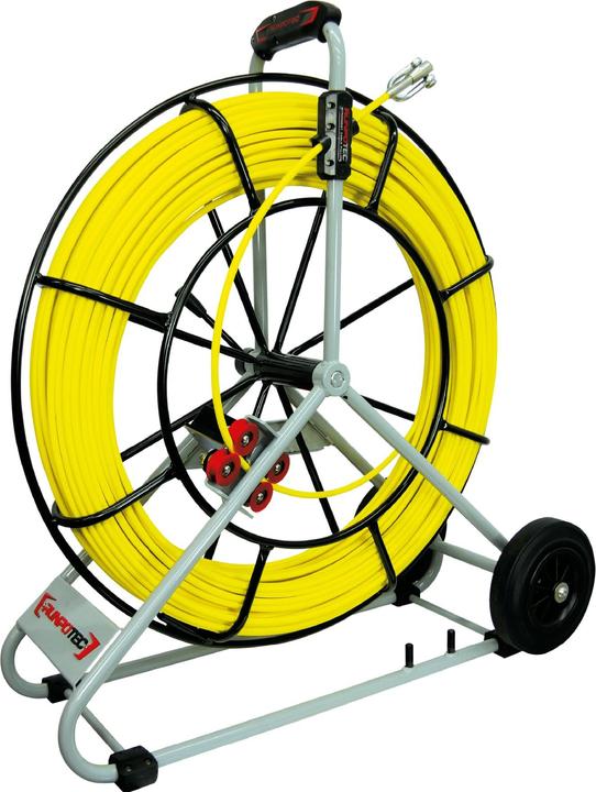 Runpotec RUNPO 10085 GF9 Glasfaserstab Ã9mm 100m Kabeleinziehhilfe f.Rohrdm 60 200mm (100 m)