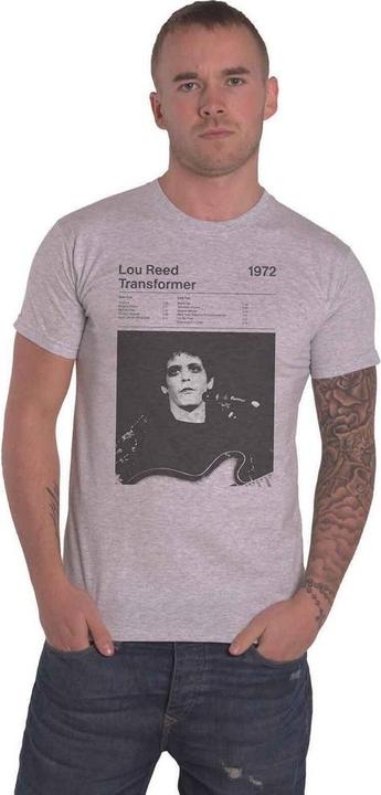 Actual product image Universal Textiles Unisex Adult Transformer Track List Cotton T-Shirt (S)