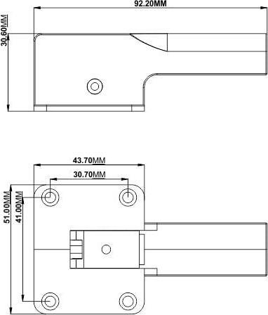 Produktbild Pichler Einziehfahrwerk elektrisch (XL) Alu 2 Stück