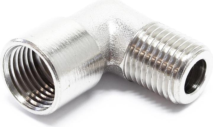 Produktbild Wiltec Airbrush 90° Adapter 12,91 mm 1/4" IG / AG für Kompressor AS189 / AS196 / AF186
