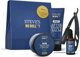 Image du produit Steve´s No Bull***t SteveÂ's - Old School Shaving Box Gift Set (Set soin rasage)