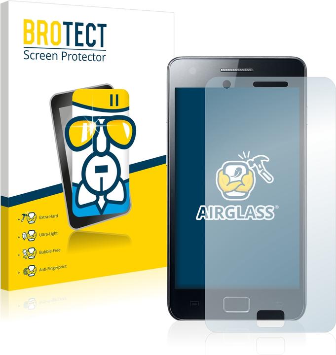 Image du produit BROTECT AirGlass Premium (1 pièce(s), Samsung Galaxy S2 I9100)