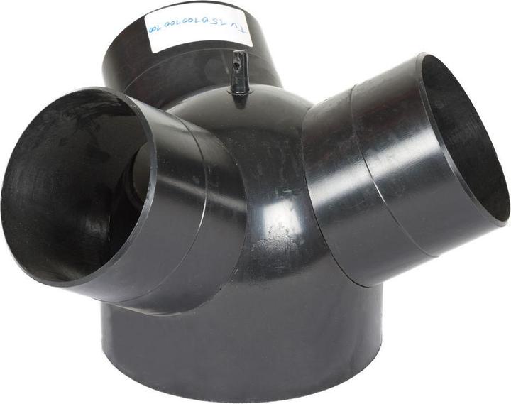Actual product image Holzmann T-distributor: INØ150mm, OUTØ 3x100mm