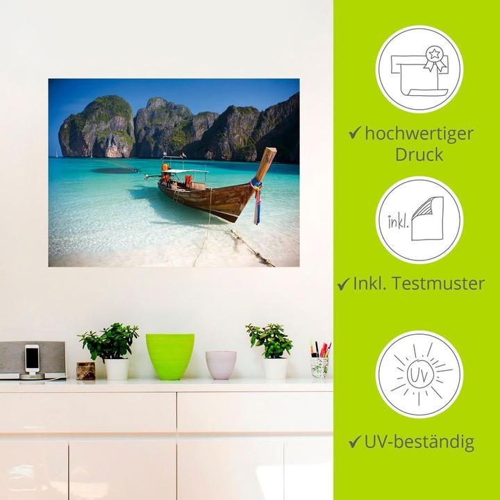 Image du produit Artland Maya Bay, Koh Phi Phi Leh, Thaïlande T5VI (40 x 30 cm)